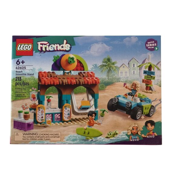 Lego Friends 42625 Beach Smoothie Stand 213 Pieces New - Picture 1 of 7
